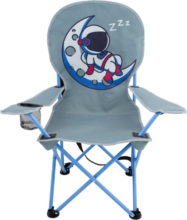 Kids Camping Chair - Foldable Camp Chair with Carrying Case for Outdoor Recreation, Sports, Camping and Fishing (by )