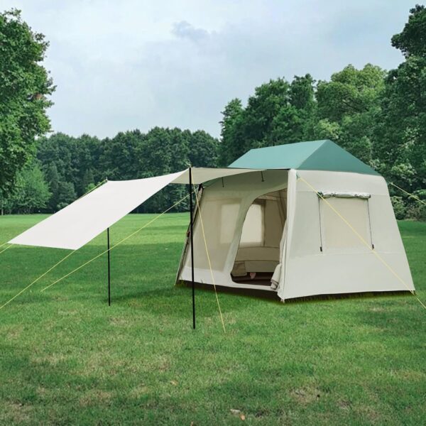Person Family Tent